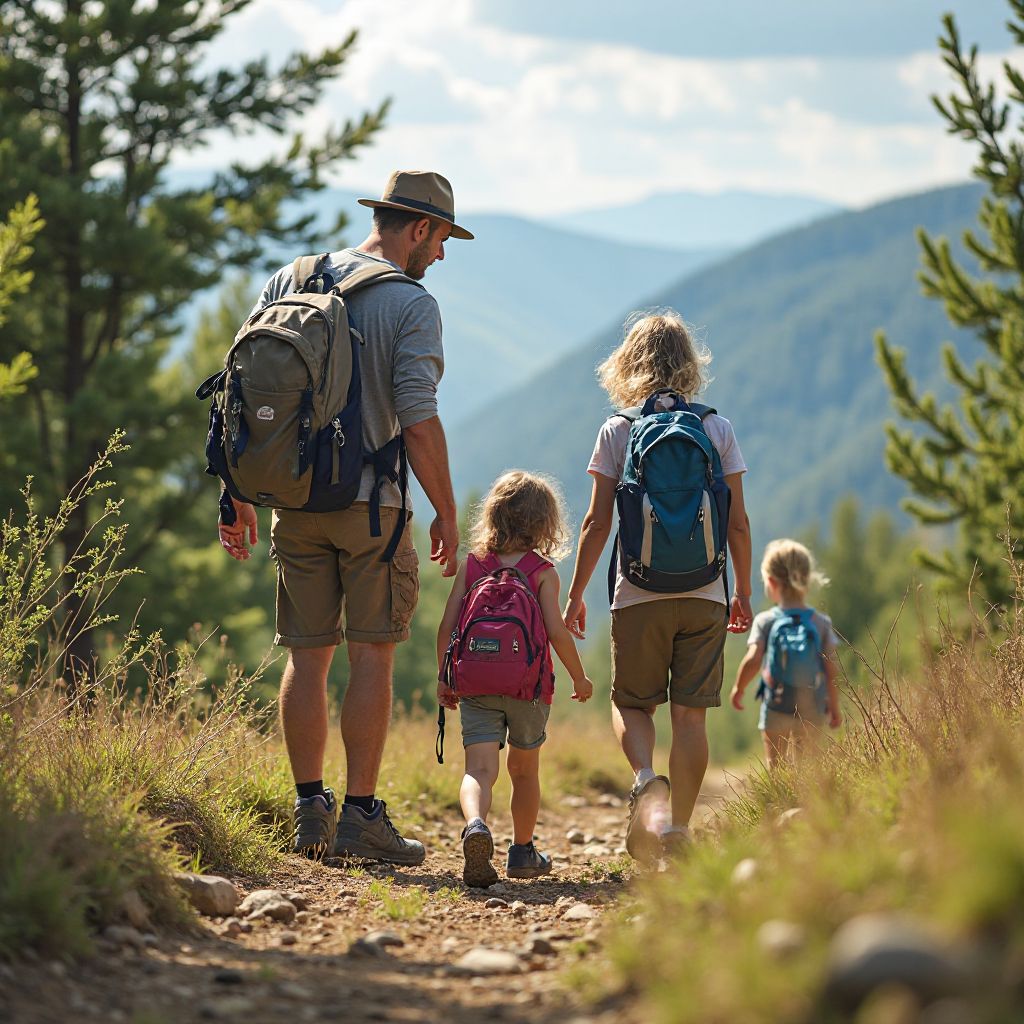 Family hiking program